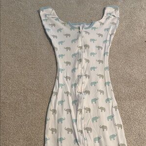 Elephant Pattern Baby Sleep Sack